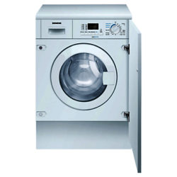 Siemens WK14D321GB iQ300 Integrated Washer Dryer, 7kg Wash/4kg Dry Load, A Energy Rating, 1400rpm Spin